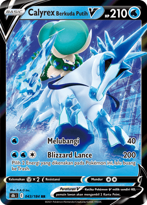 Calyrex Berkuda Putih V