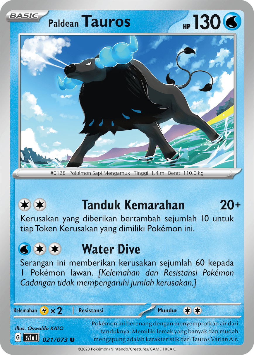 Paldean Tauros