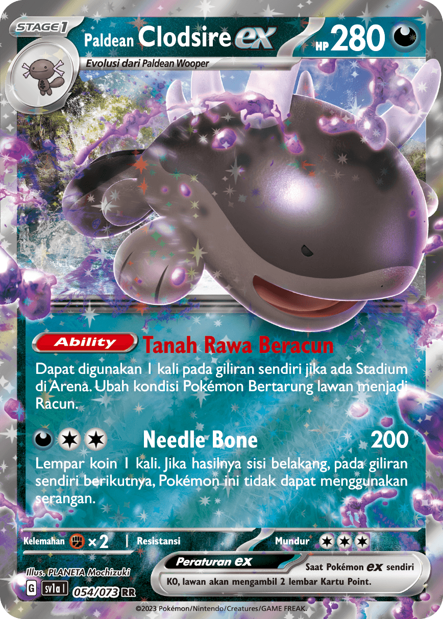 Paldean Clodsire ex