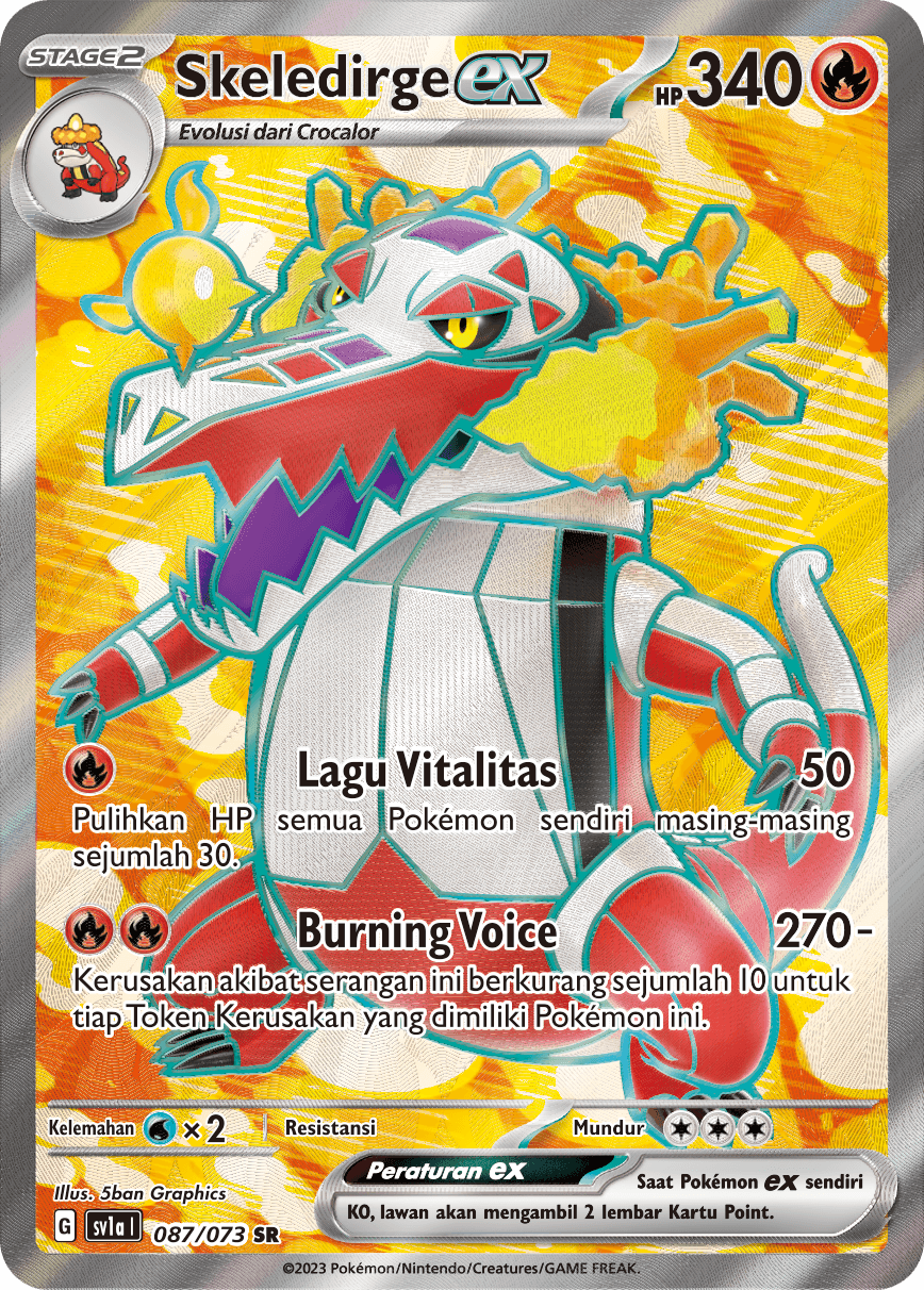 Skeledirge ex
