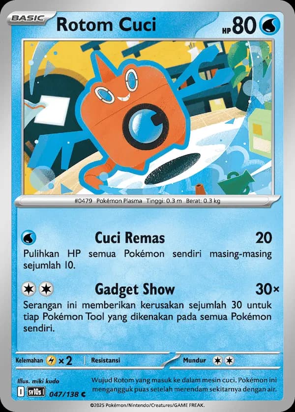 Rotom Cuci